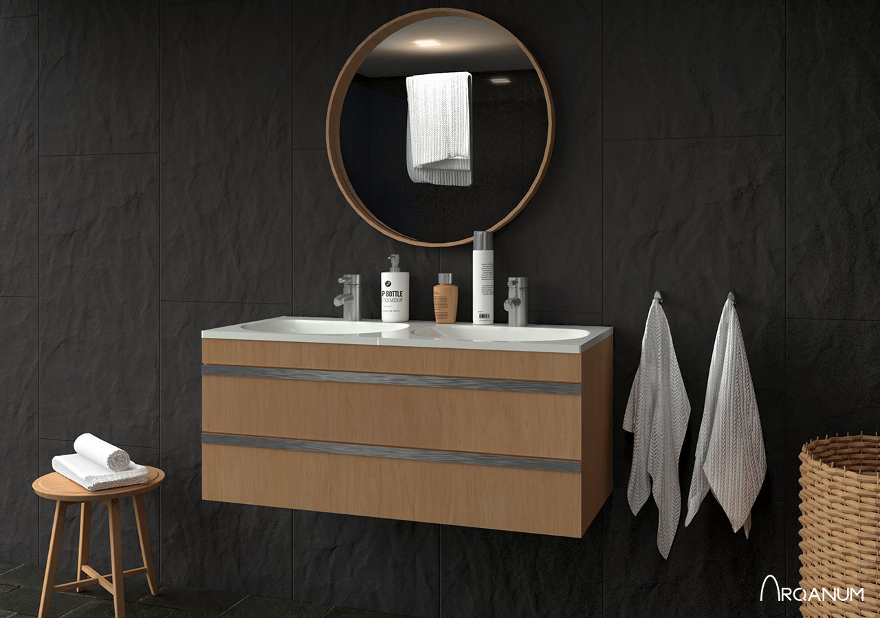 Edificio de once viviendas en Sagunto, baño